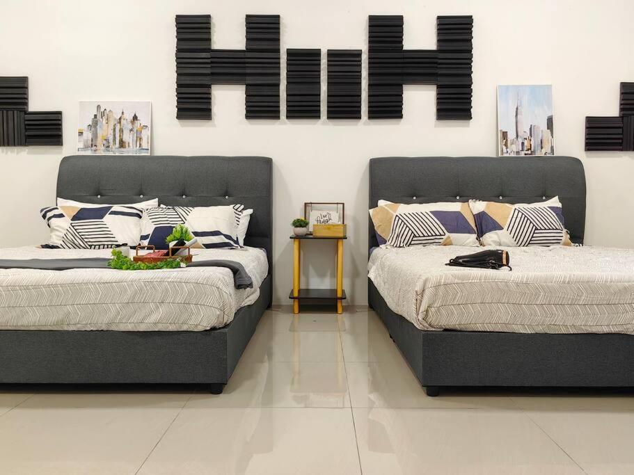 Rumah percutian 15-19pax Semid Near Highwy W/pool Table&karaoke *